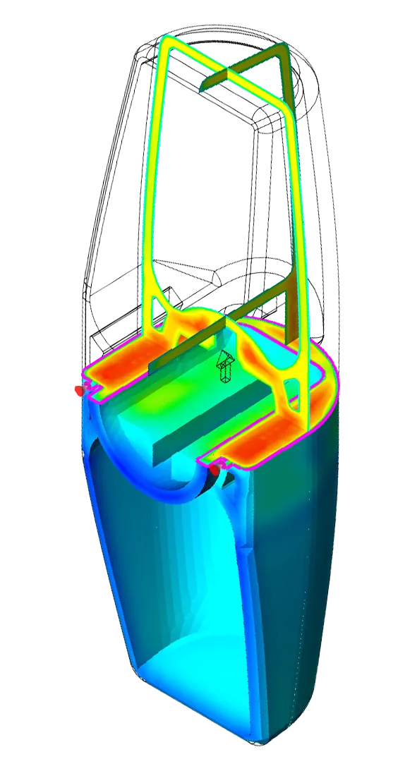 FEA Linear Static Analysis available with SOLIDWORKS Premium Simulation